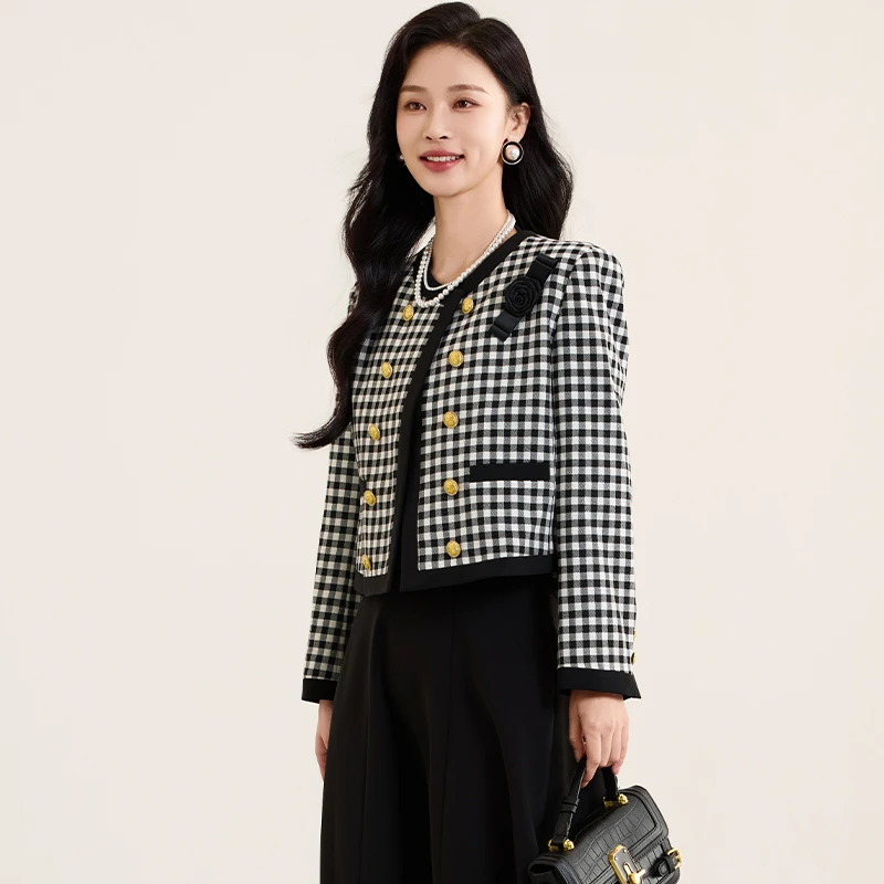 【大叔专享】佳人苑外套女春季新款J413056