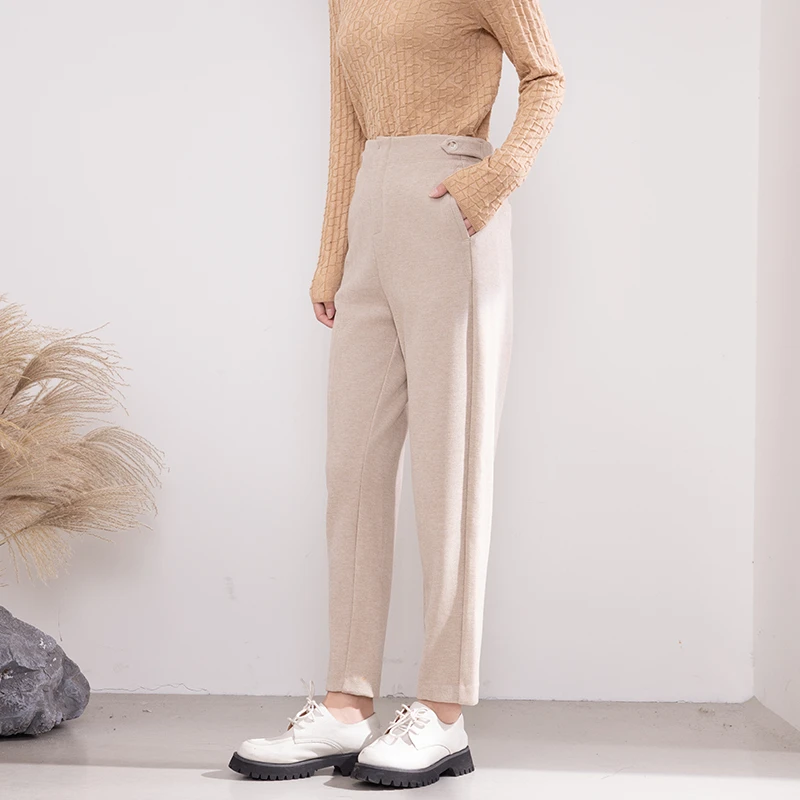 【小余专属】佳人苑2023年冬季新款休闲裤J24717B