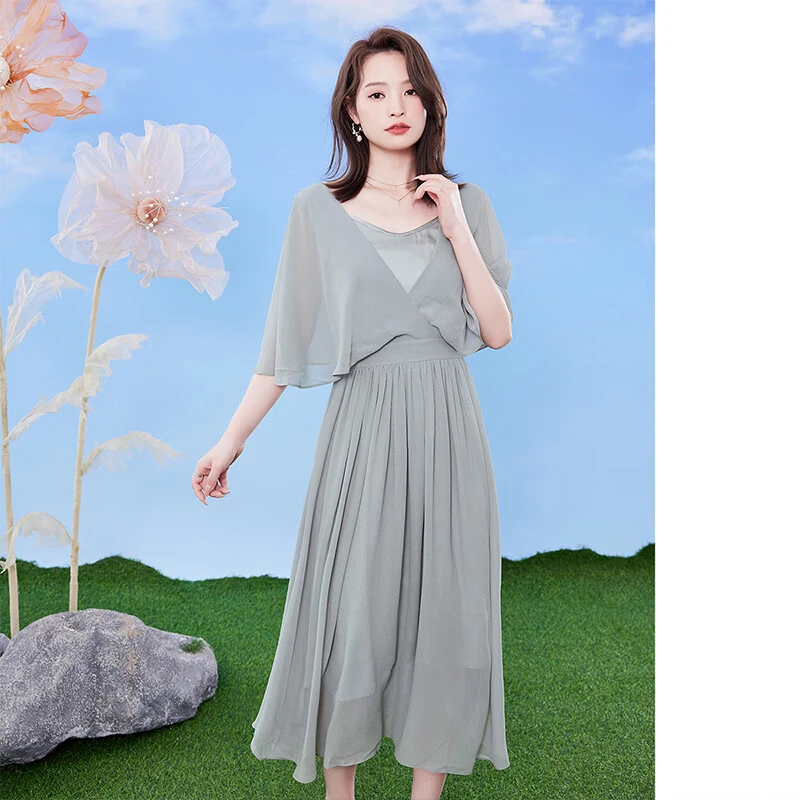 【籽言专属】佳人苑连衣裙女夏季新款JX229037