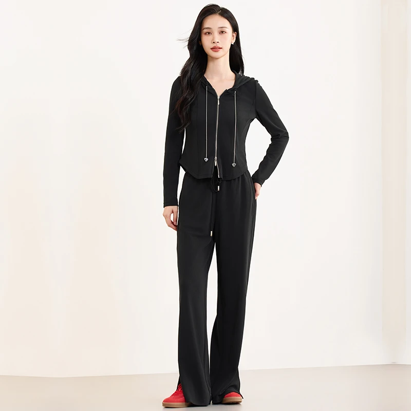 【籽言专属】佳人苑套装女春季新款J41T001