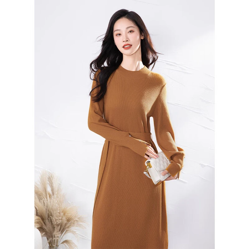 【籽言专属】佳人苑连衣裙女2023年冬季新款JX249005