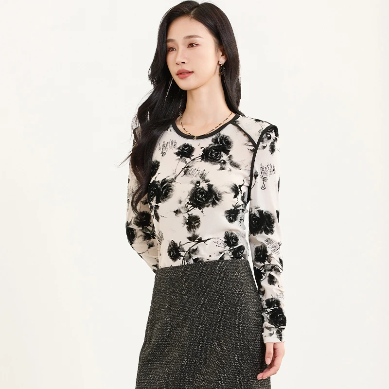 【李易行】J418006佳人苑针织衫女春季新款