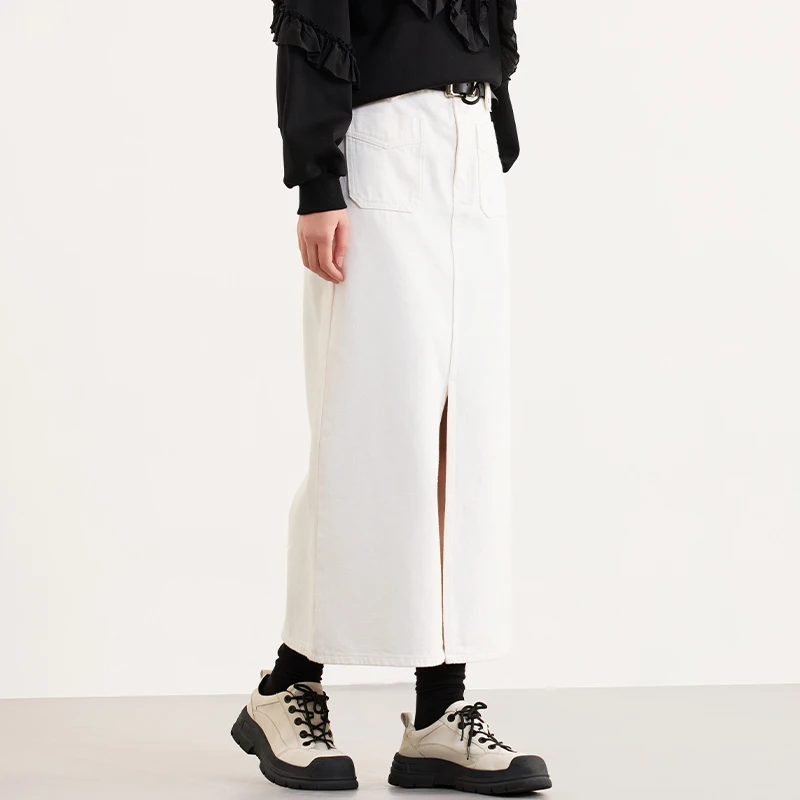 【籽言专属】佳人苑半身裙女春季新款J41630A