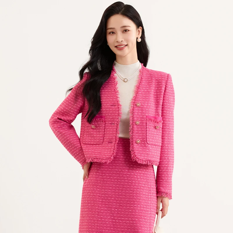 【李易行】J413003佳人苑外套女春季新款