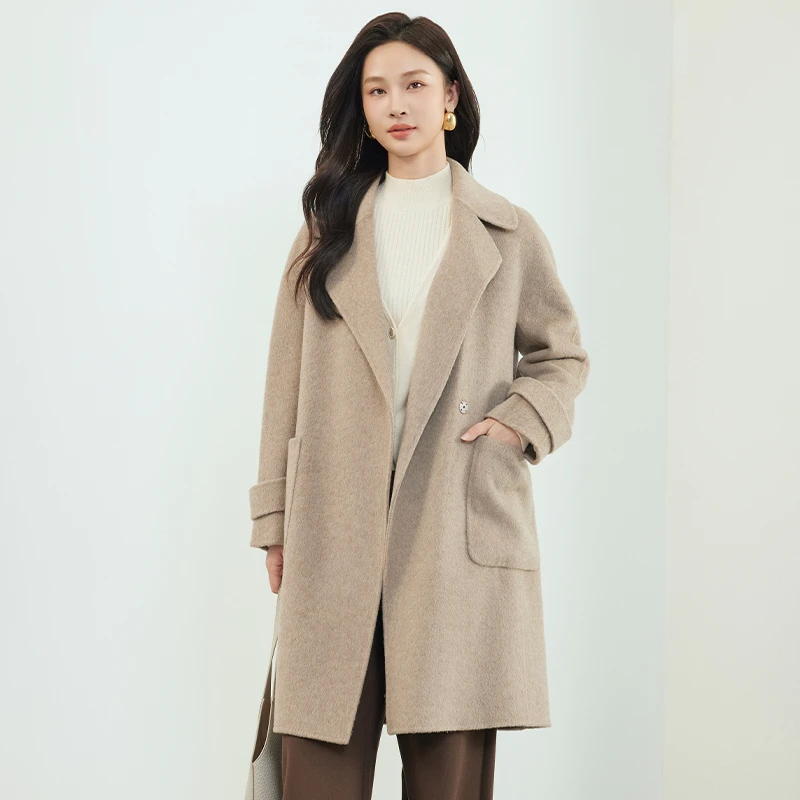 【小余专属】佳人苑毛呢外套女新款J34N436