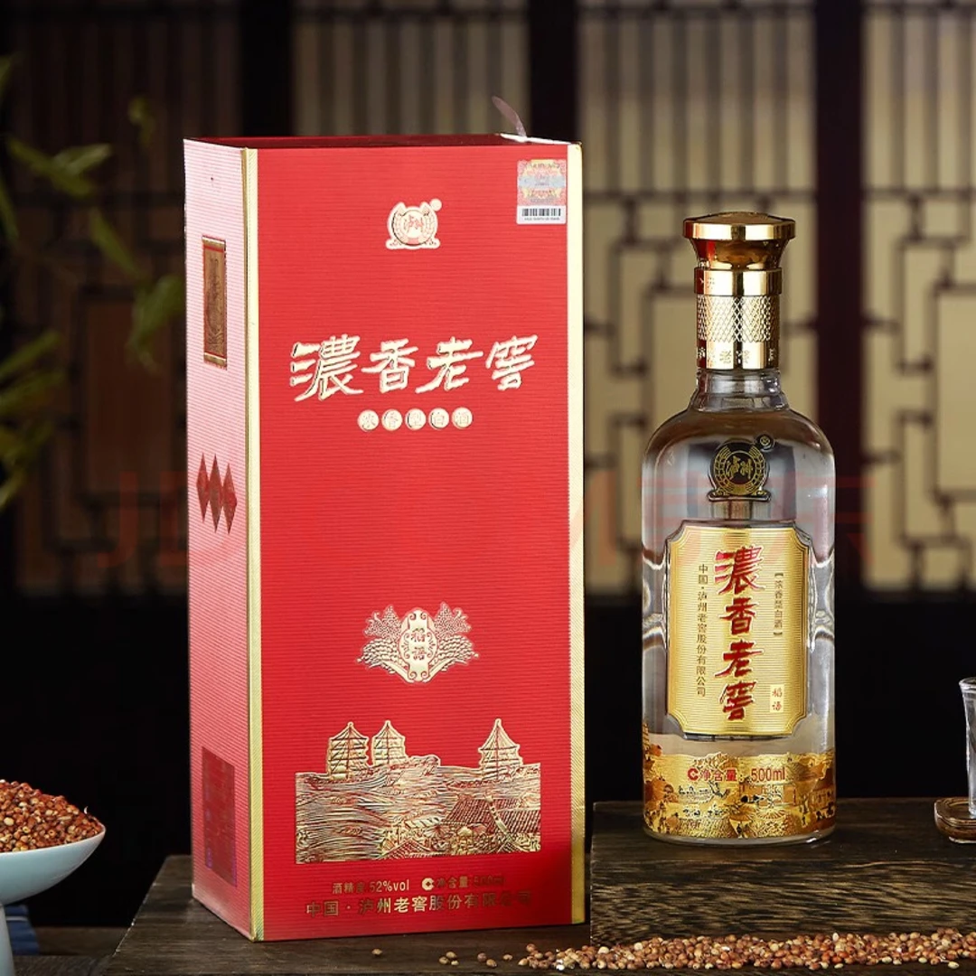 LUZHOU/泸州老窖 稻语浓香型52度白酒52度500ml