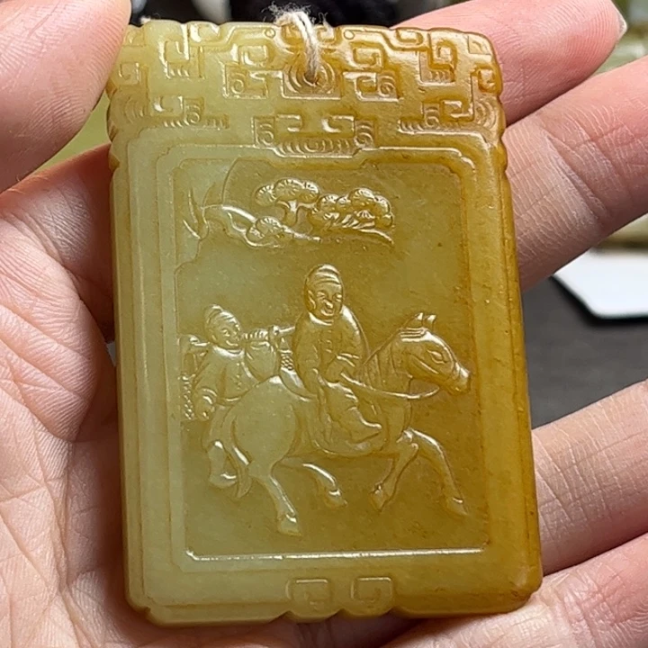 和田玉挂件未镶嵌.***.