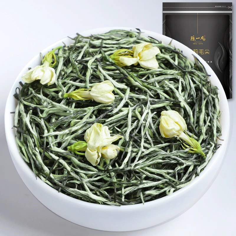 陈一凡茉莉毛尖250g八窨特级茉莉花茶浓香型茶叶新茶广西横县茉莉
