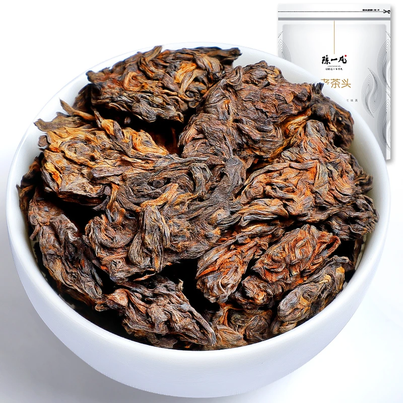 陈一凡【老茶头500g 】 普洱茶 熟茶 老班章 陈年醇香 云南勐海古树