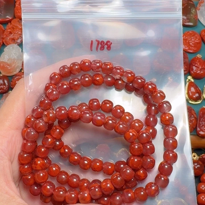 南红玛瑙南红7+未镶嵌