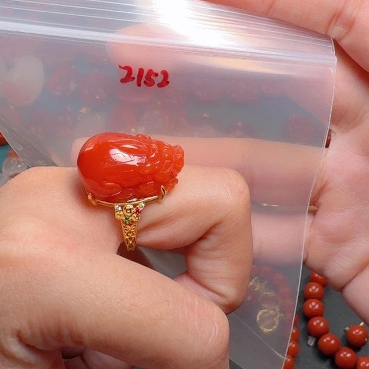 南红玛瑙南红银S925镶嵌