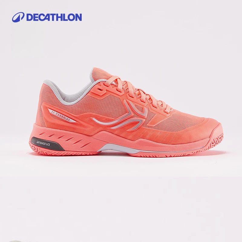 迪卡侬网球鞋女款专业进阶女子减震舒适训练耐磨运动鞋低帮307737