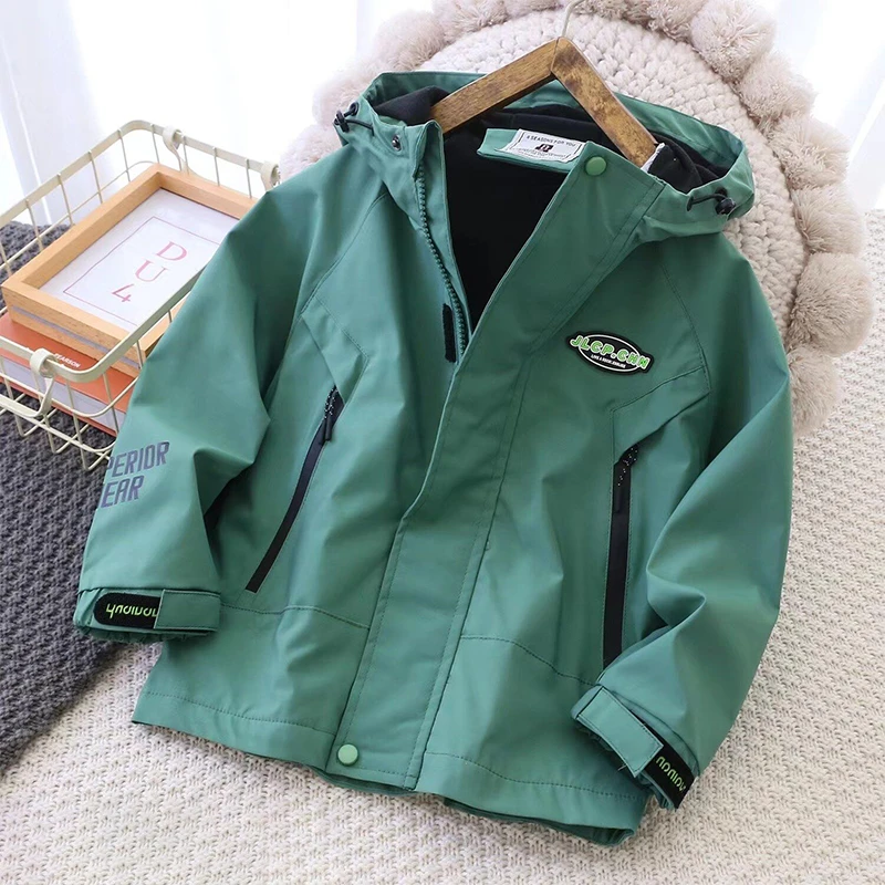 2024春秋新款童装男童外套儿童中大童春秋夹克上衣派克服21501