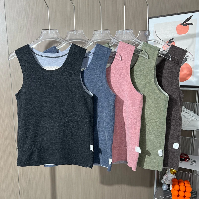 23116 男童保暖背心儿童中大童秋冬新款加厚贴片上衣内穿打底衫