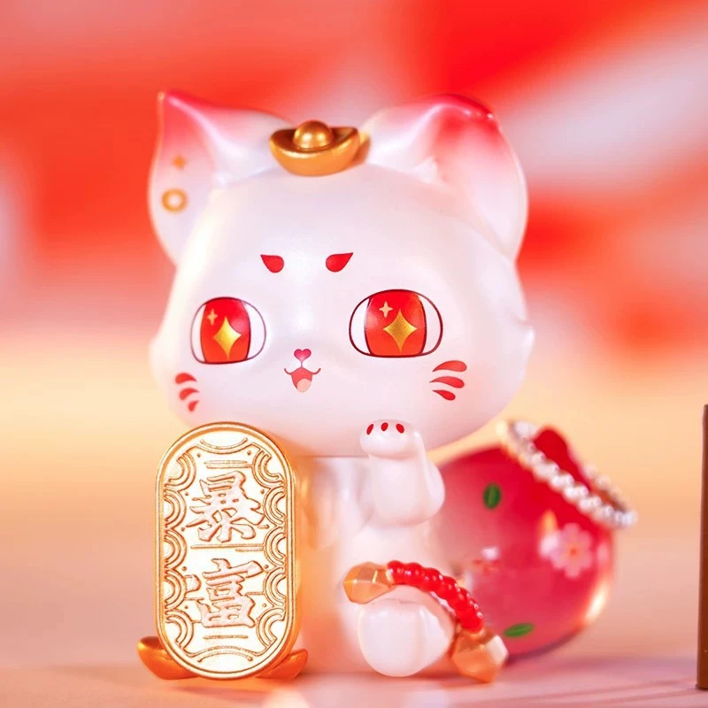 【拆盒】郭斯特的小狐狸2代神奇的祈愿系列盲盒桌面可爱摆件