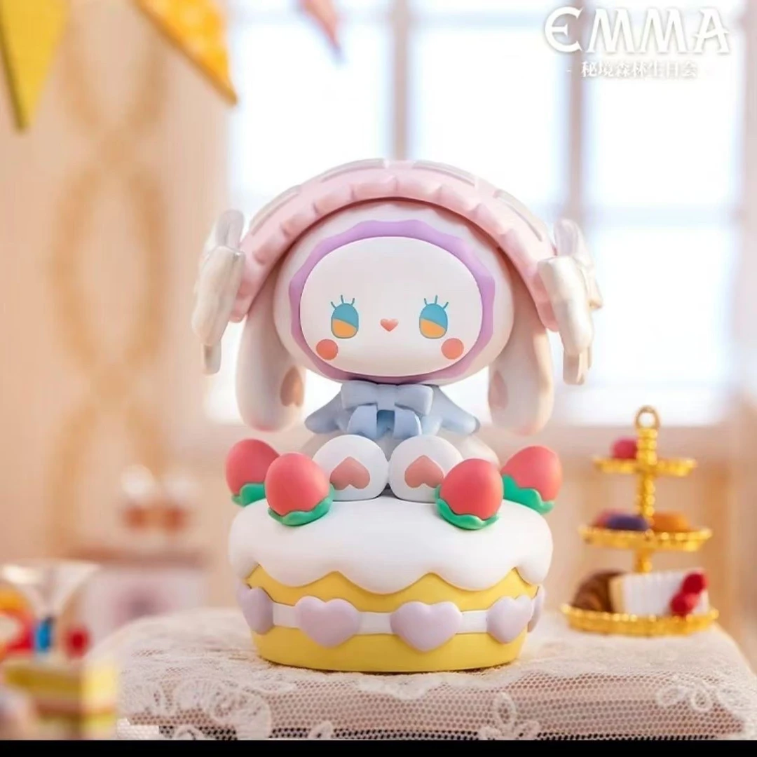 【拆盒】正版Emma秘境森林生日会异色欢乐派对系列盲盒潮玩玩具公仔
