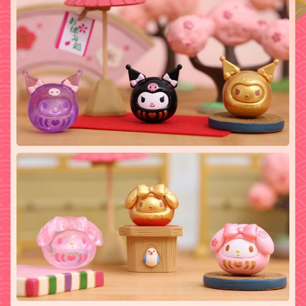 【允臧代拆】正版三丽鸥mini达摩招财喵盲袋