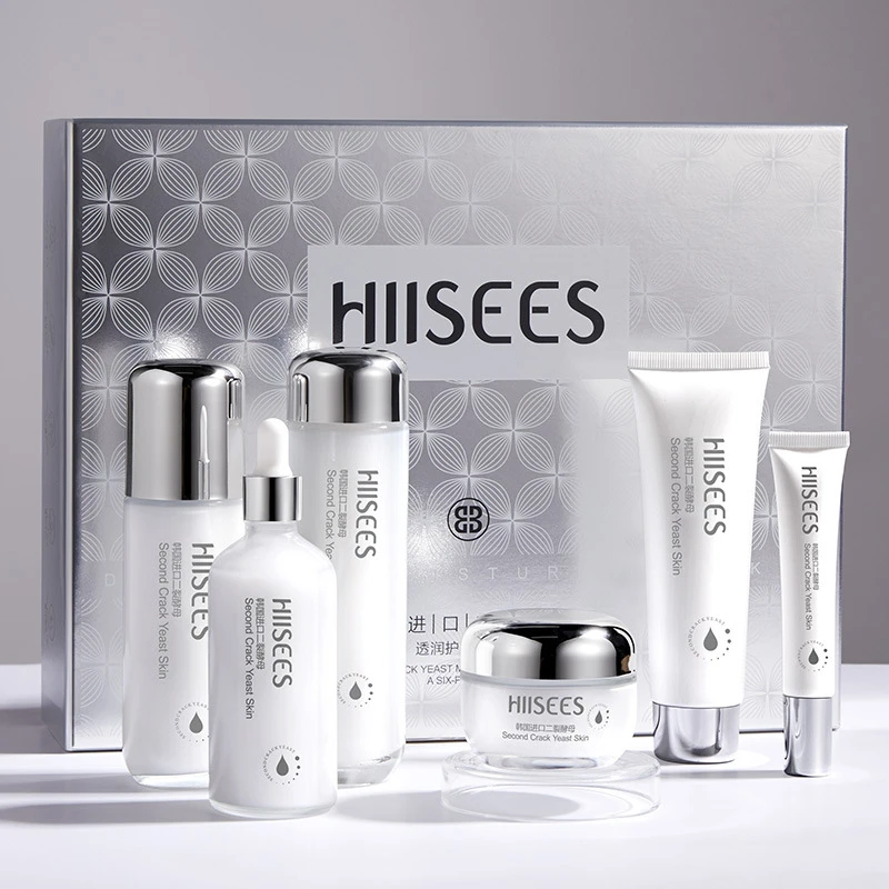 韩瑟二裂酵母透润护肤六件套 改善鱼尾纹水润不油腻补水护肤套装