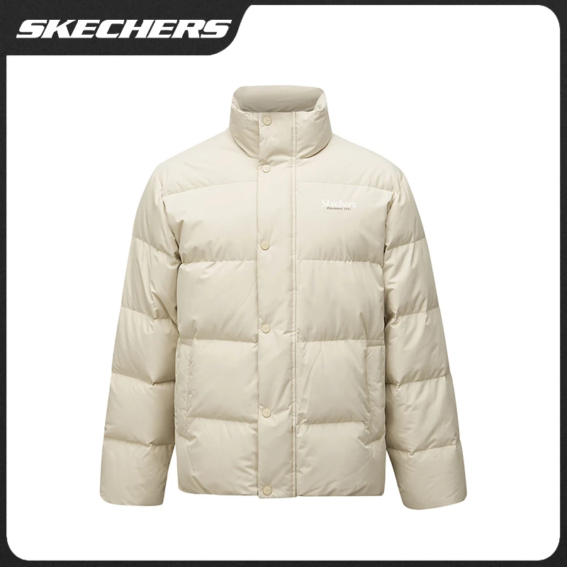 【小暖炉】斯凯奇冬季男女同款立领加厚保暖羽绒服运动外套L424U296