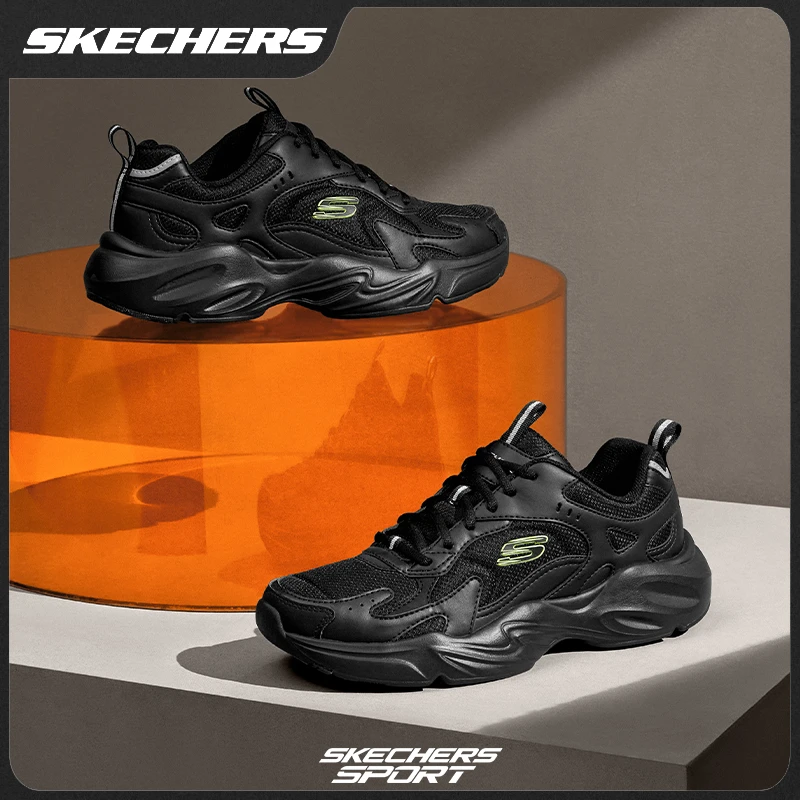 SKECHERS/斯凯奇春夏复古男女鞋拼接老爹鞋耐磨休闲运动鞋894270