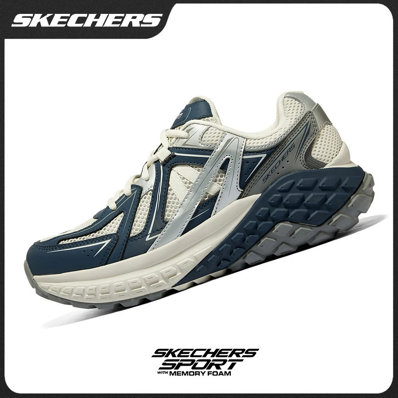 SKECHERS/斯凯奇夏季款软底休闲百搭男鞋休闲高端运动跑鞋232742