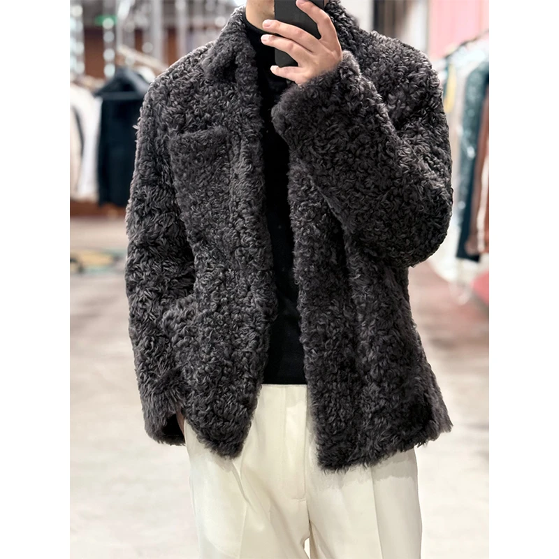 （主店）68200“意式松弛皮草西班牙Merino小美莉诺”羊羔皮毛一体