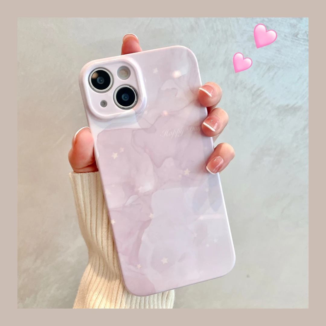 ins风花纹适用苹果/华为/荣耀/OPPO/vivo/小米 菲林硬壳手机壳女
