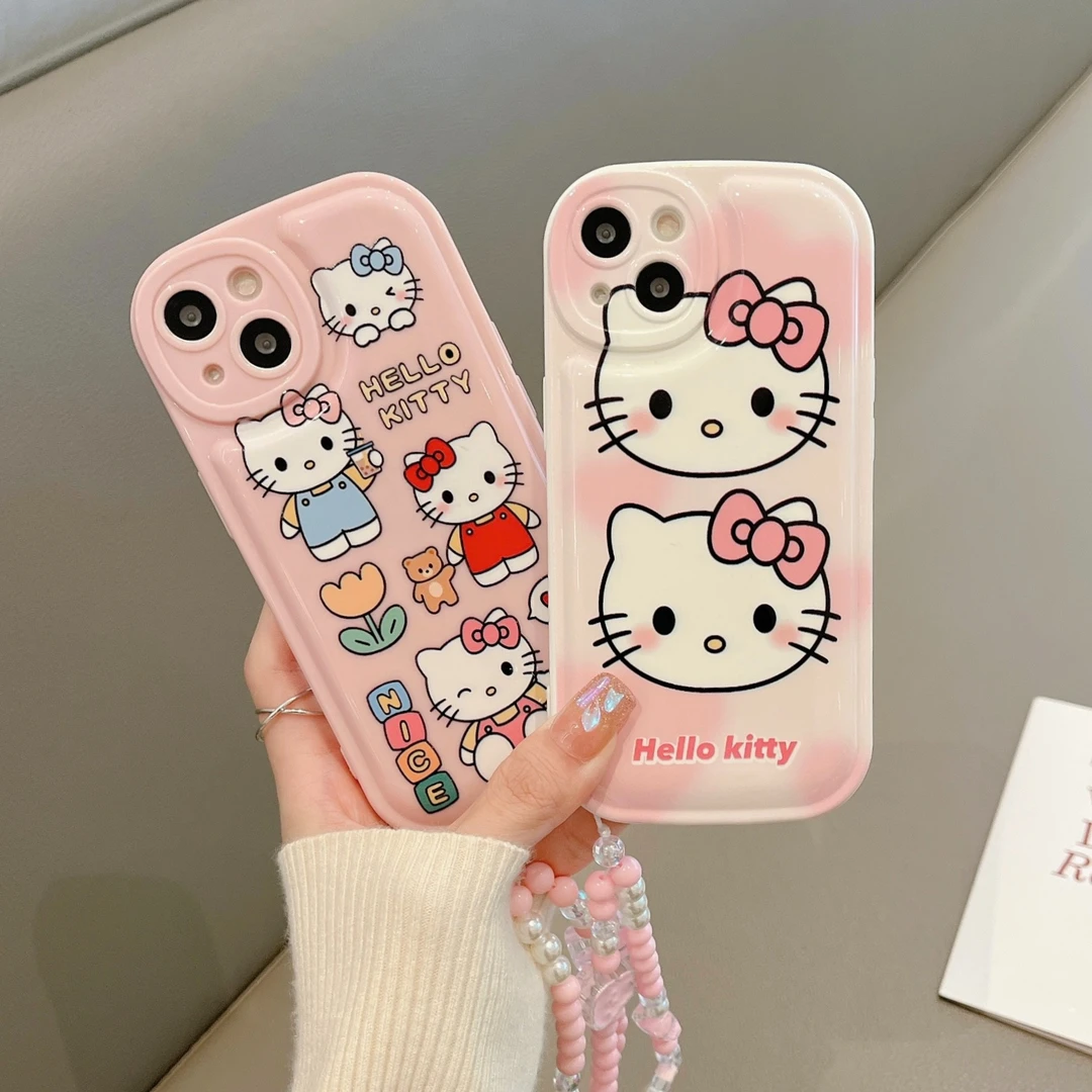 可爱凯蒂猫适用于苹果/华为/荣耀/OPPO/vivo/小米 闺蜜女款手机壳