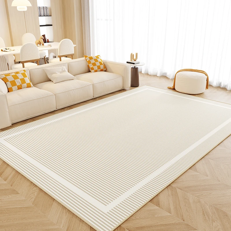 轻奢高级大地毯卧室床边毯客厅沙发茶几地垫室内飘窗防滑隔音脚垫