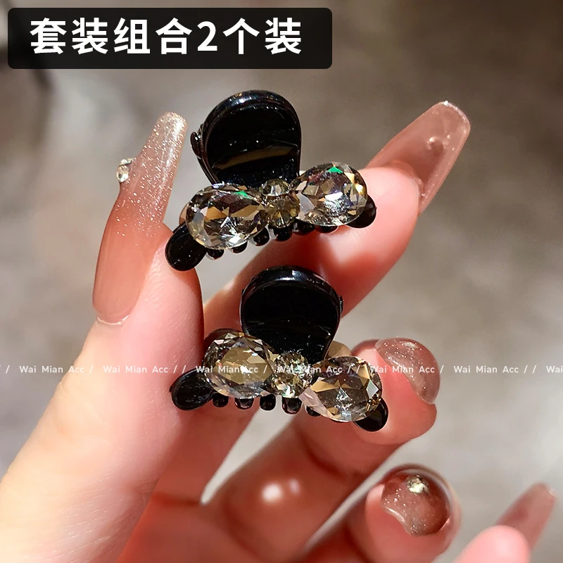 2025新款刘海夹蝴蝶结小抓夹女网红韩版侧边碎发夹气质公主头发饰