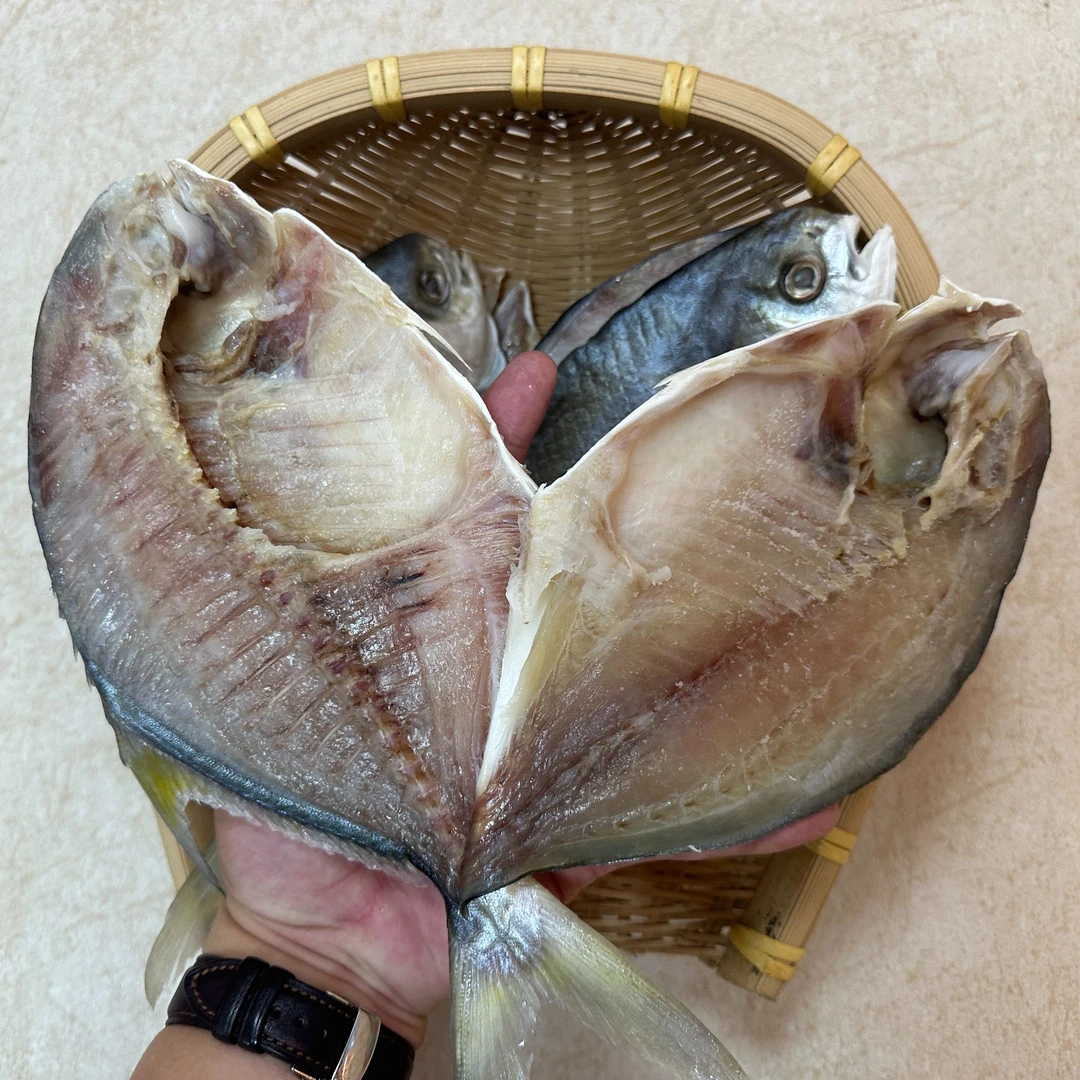 台山特产金鲳鱼干渔民自晒淡干货海鲜金昌鱼