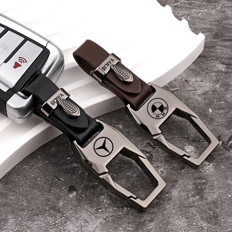 2024新款可个性定制钥匙扣锌合金车钥匙挂扣挂件装饰男士创意腰挂