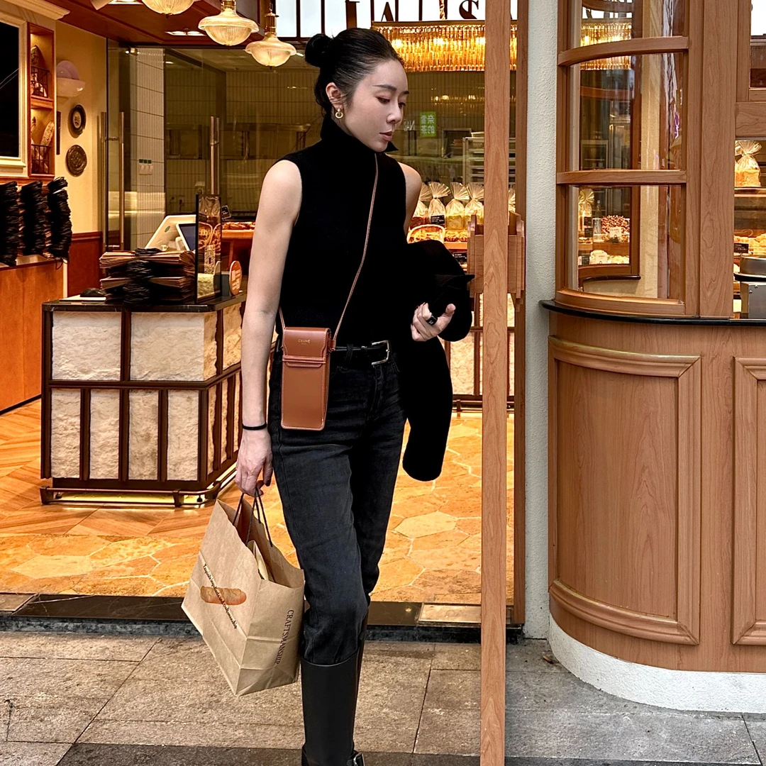 Action Studios【机场裤】加绒直筒九分牛仔裤8971-1