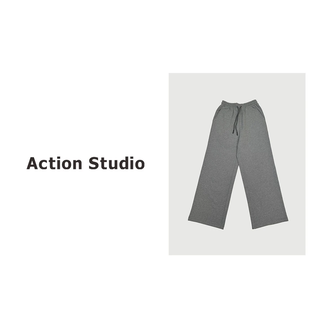 Action Studio/大大推荐2024款春款抽绳休闲卫裤1055-1