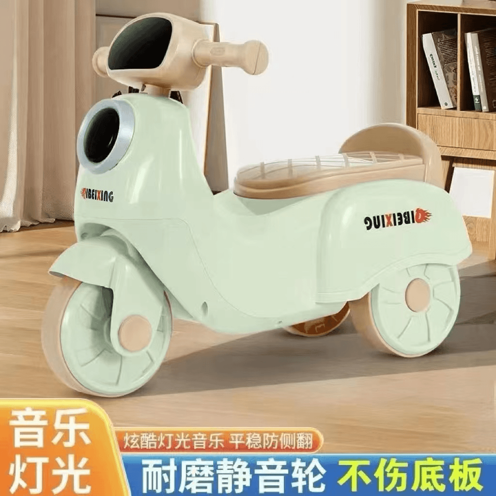 儿童1-6岁滑行摩托车带音乐灯光婴幼儿滑行车《滑行款》