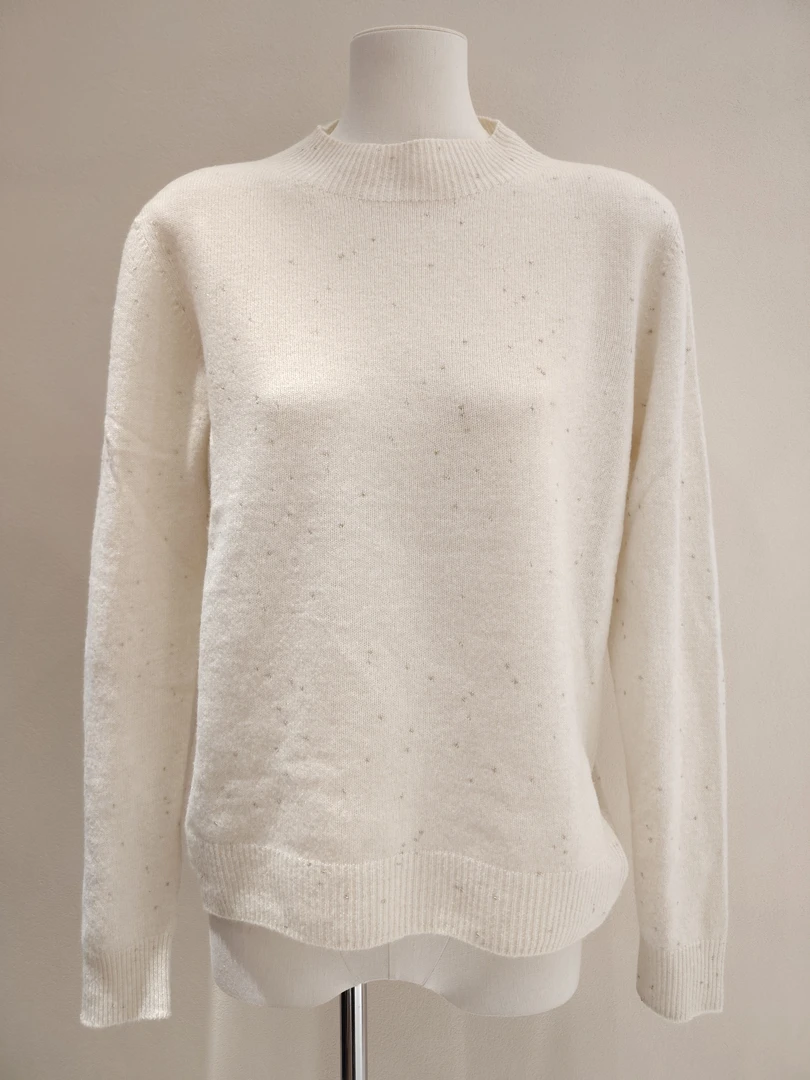 FONMEY梵迷金银丝线针织毛衫