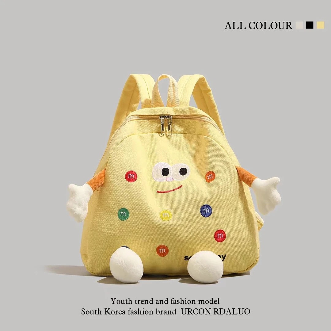 可爱曲奇饼干双肩包女卡通小学生儿童书包男幼儿园儿童包轻便背包