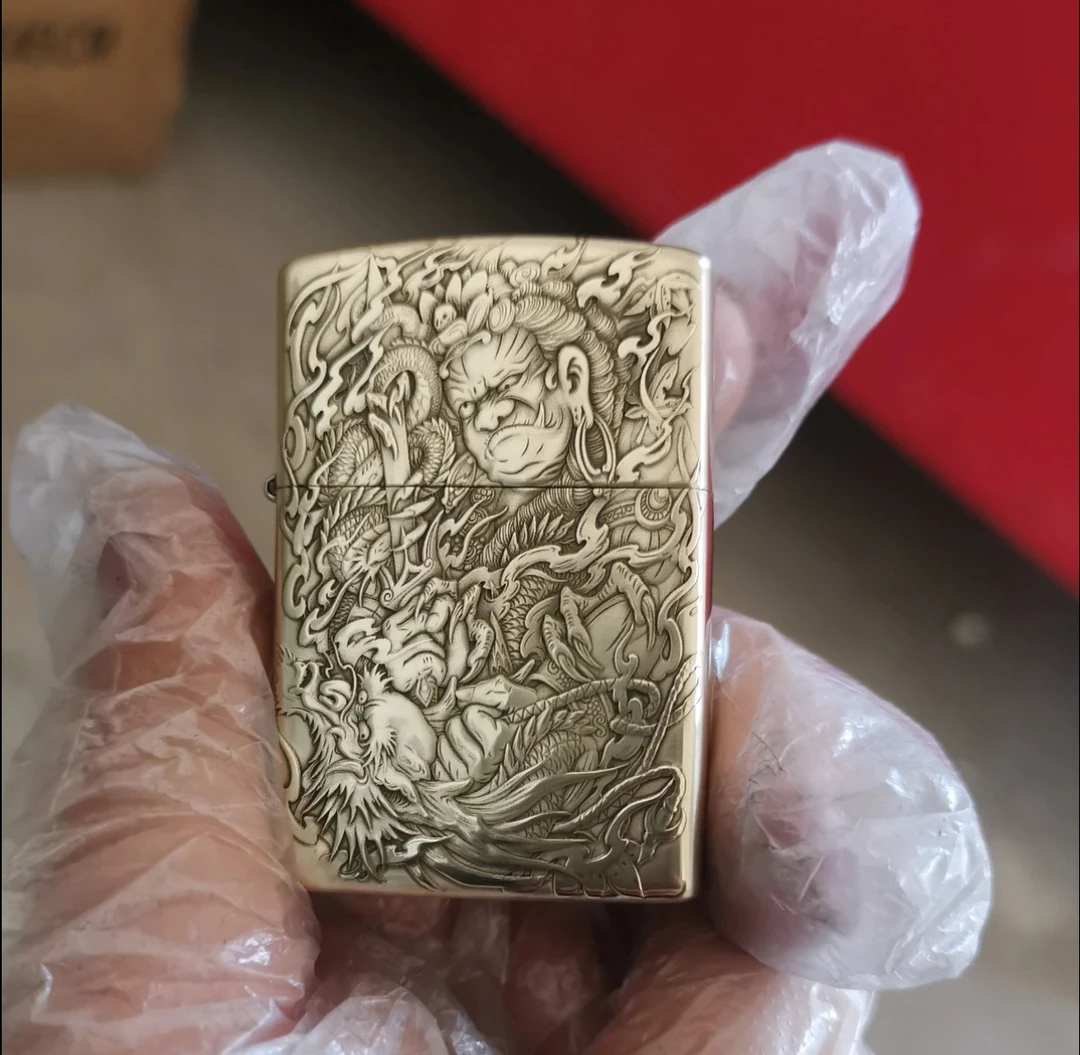 ZORRO佐罗【不动冥王】3D立体浮雕/902S盔甲机/煤油打火机/防风