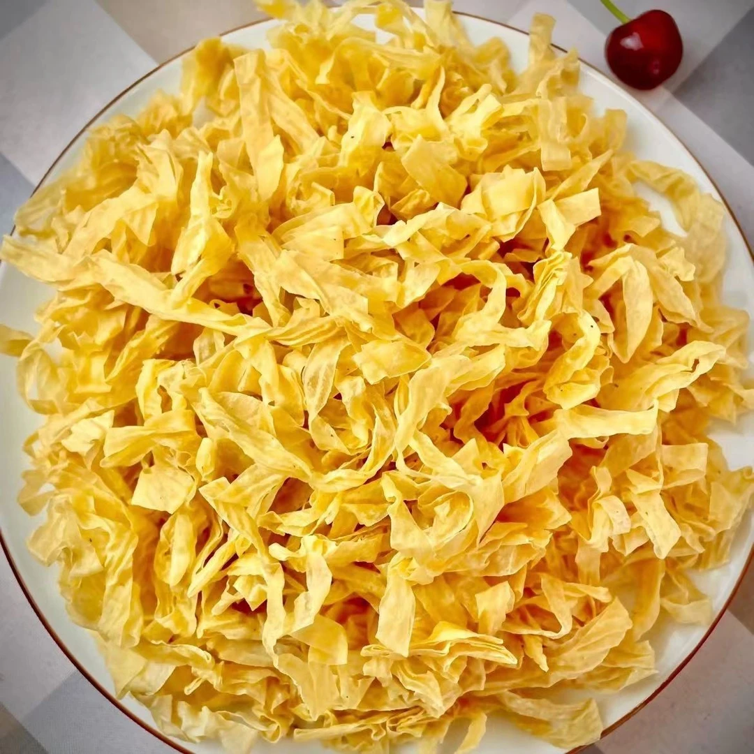 干货无盐粒豆皮农家手工大豆商用凉拌菜火锅麻辣烫精品豆皮750克