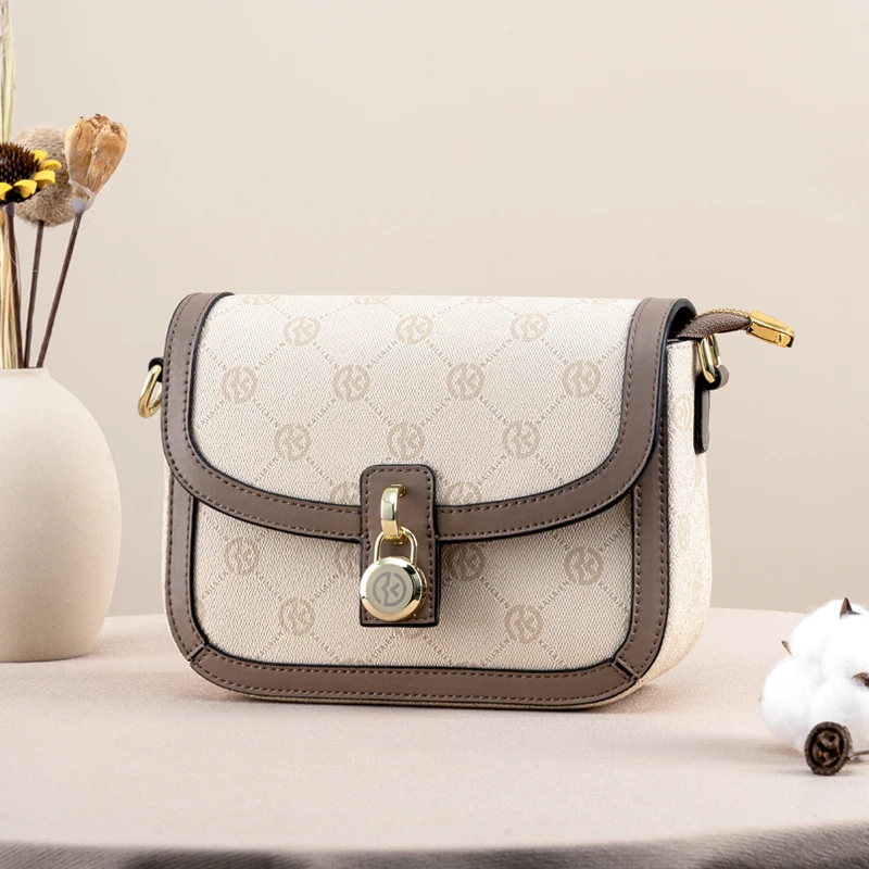 Kailaien凯莱恩斜挎包气质洋气轻奢复古斜跨包包气质时尚百搭