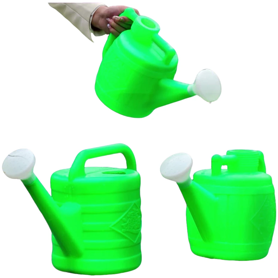 家用淋花壶加厚洒水壶大浇花喷壶塑料浇水壶长嘴花洒壶园艺浇菜壶