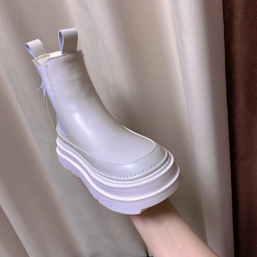 佳佳2024冬季新款厚底女士短靴1051-1