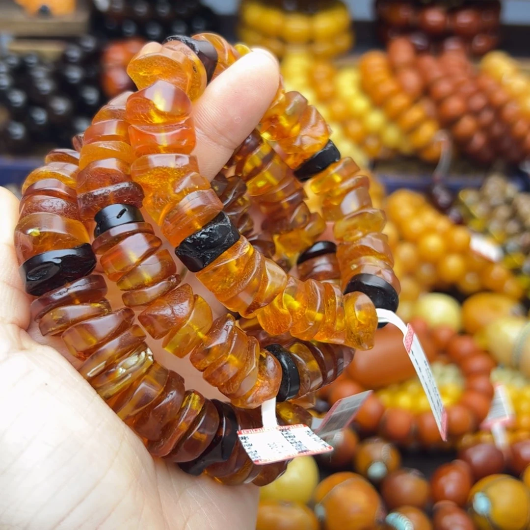 琥珀珠宝奇石未镶嵌多样性发其一