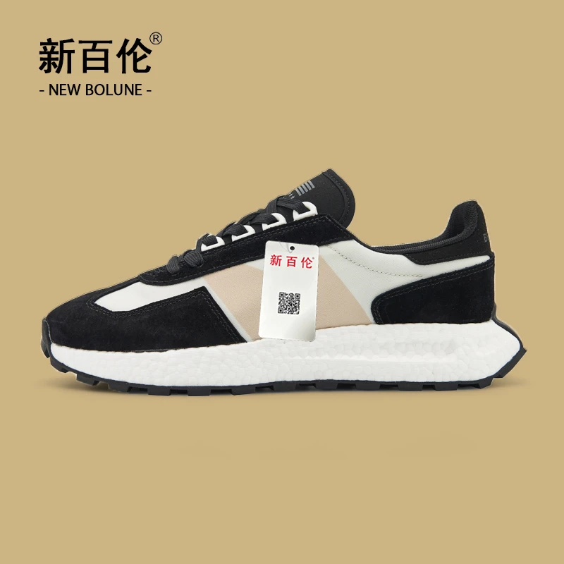 新百伦 NEW BOLUNE 正品E5爆米花软底跑步鞋休闲舒适男女运动鞋潮