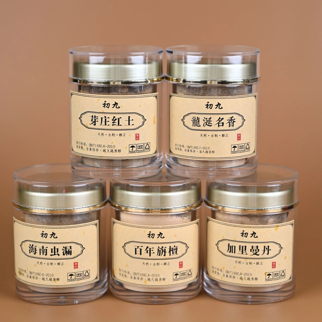 【中高阶沉香粉】初九家天然原料研磨香粉香熏香料