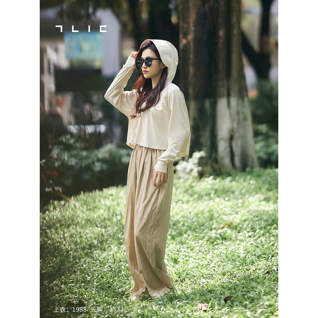 1810/1879/1988柒量一裁小个子长短款防晒衣长袖防晒外套女小柒