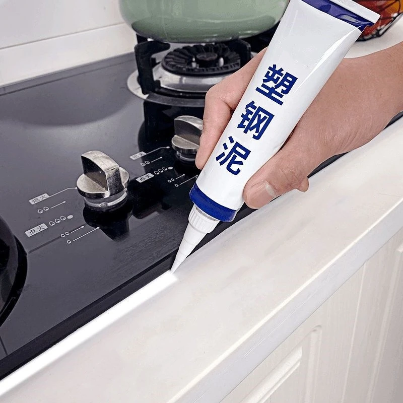 塑钢泥缝隙填补剂陶瓷胶防水防霉填缝密封胶台盆马桶水槽胶强力