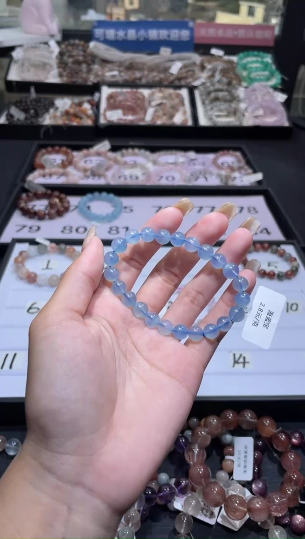 【闪购商品】水晶手链未镶嵌75号天然水晶