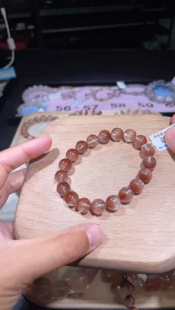 【闪购商品】水晶手链未镶嵌56号多样性发一C 10mm+
