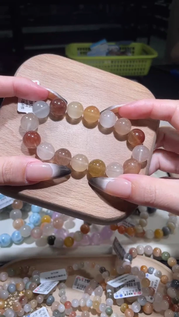 【闪购商品】水晶手链未镶嵌168号多样性发货一P 13mm+